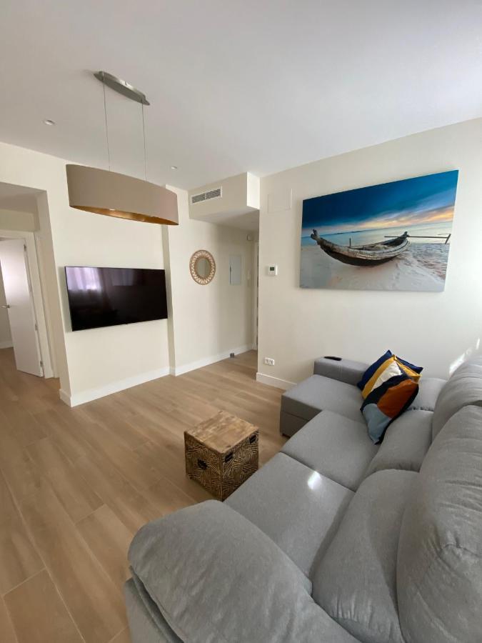 Appartamento Bonito Apartamento Con Terraza Sagunto Esterno foto